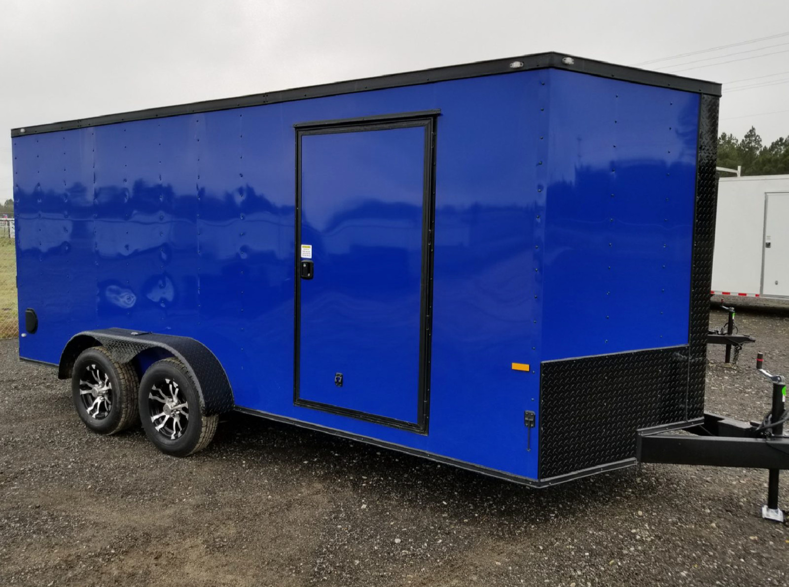 49″ x 96″ Blue Aluminum Sheet, Flat .030” Thick – Cargo Trailer Repair, etc.