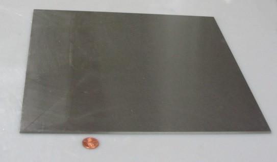 4140 Ground Carbon Steel Sheet, 1/8″ (+/-.001″) x 12″ Wide x 12″ Length