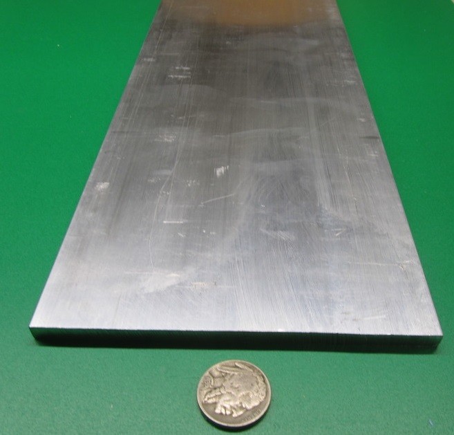 2024 T351 Aluminum Bar, 1/2″ (.500″) Thick x 6.0″ Wide x 12″ Length