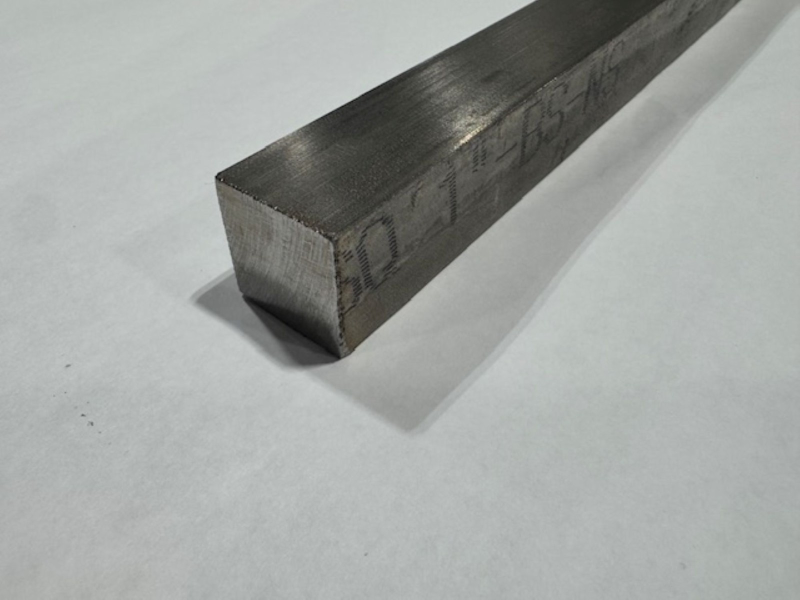 1/2″ Square Stainless Steel Bar x 6″ Long, 316 Stainless, Marine Grade