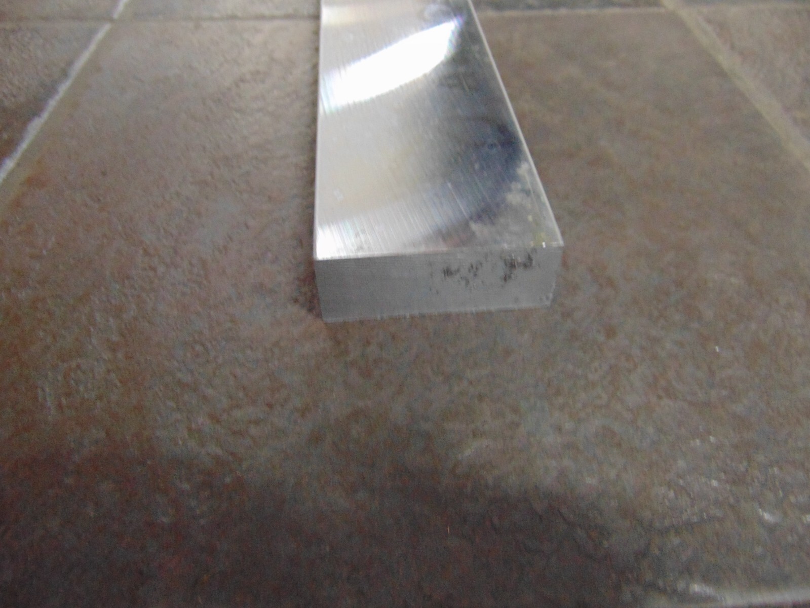 1″ thick CAST Aluminum MIC-6 Flat PLATE 2 5/8″ x 10″ long ONE INCH THICK