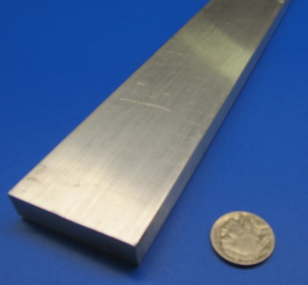 2024 T651 Aluminum Bar, 1/2″ (.500″) Thick x 2.0″ Wide x 12″ Length