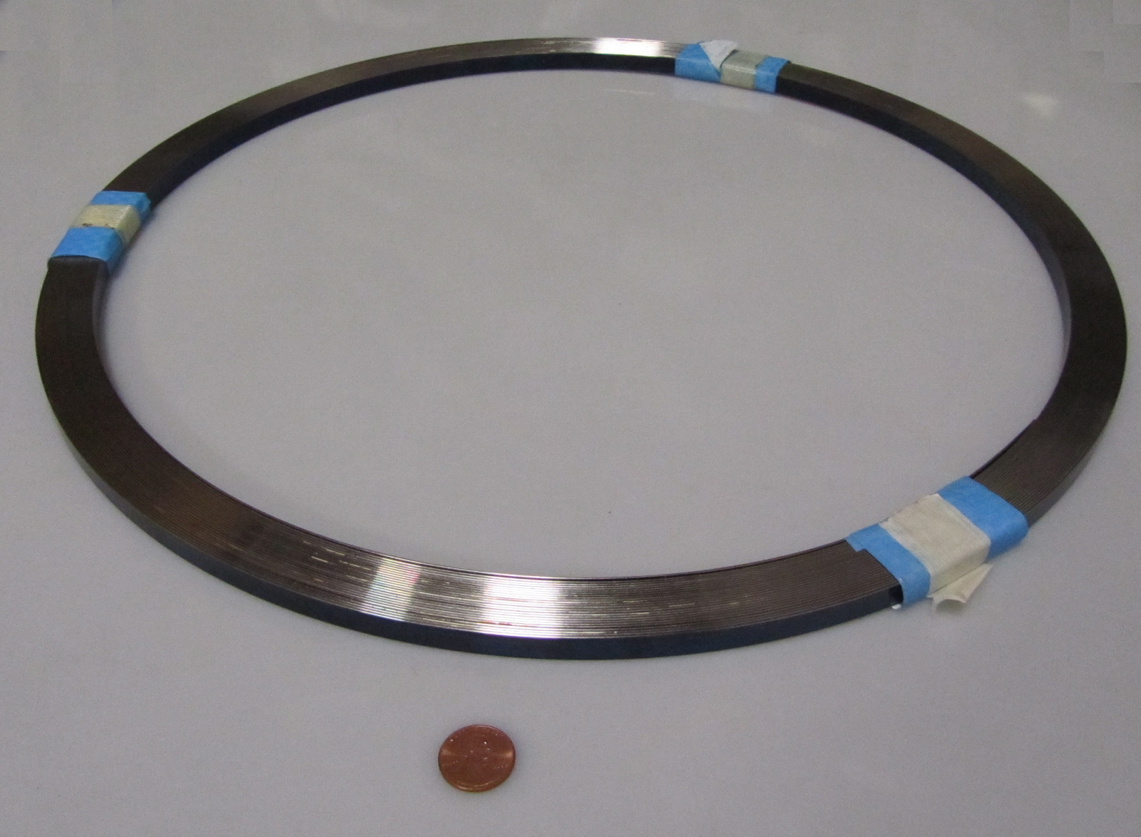 Blue Tempered Spring Steel Shim 0.050″ Thick x 0.375″ Width x 1200″ Length