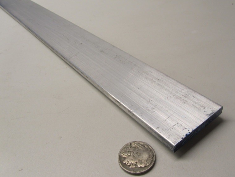 6061 T651 Aluminum Bar, 1/4″ (.250″) Thick x 1 3/4″ Wide x 36″ Length