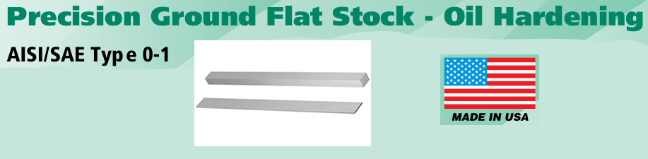 1/32×2-1/2 18″ AISI/SAE OIL HARD.PRECI.GRND.FLAT STOCK-USA ITEM NO. 3190160 (FT)
