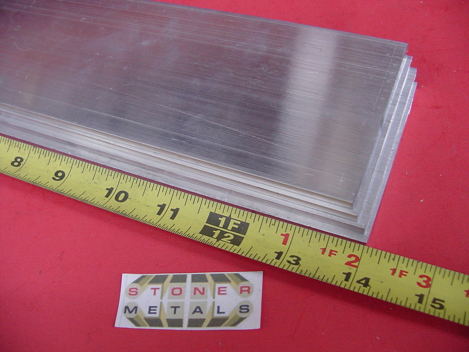 4 Pieces 3/16″ X 3″ ALUMINUM 6061 FLAT BAR 14″ long Extruded Plate Mill Stock