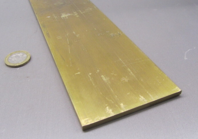 360 Brass Flat Bar 3/16″ Thick x 3.0″ Wide x 60.0″ Length