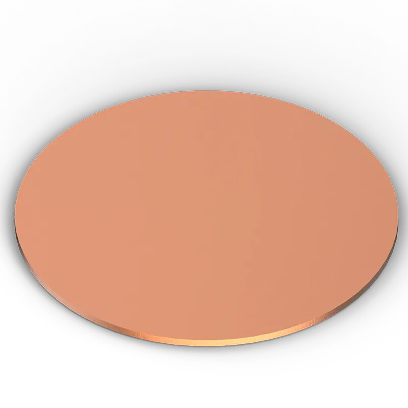 Pure Copper Sheet Solid Round Plate Metal Disc Electrical Repair