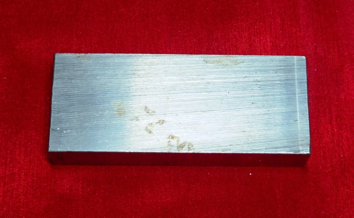 D2 Tool Steel Block Billet 3.708″ L x 1.51″ W x 0.67″ Thick, 1Lb. 0.29 Oz.