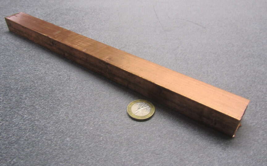182 Copper Bar 3/4″ Thick x 1.0″ Wide x 1 Foot Length
