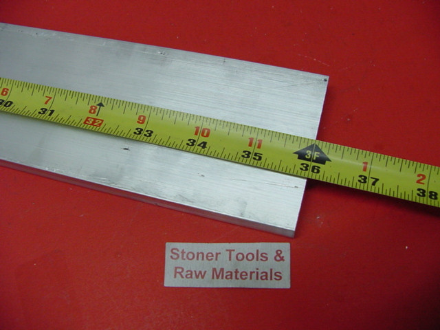 5/8″ X 4″ ALUMINUM 6061 FLAT BAR 36″ long Solid T6511 NEW Extruded Mill Stock