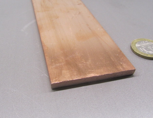 110 Copper Bar H02, 3/16″ Thick x 2.0″ Wide x 2 Ft Length
