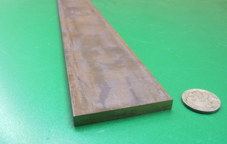 182 Copper Bar 1/4″ Thick x 2.0″ Wide x 3 Foot Length