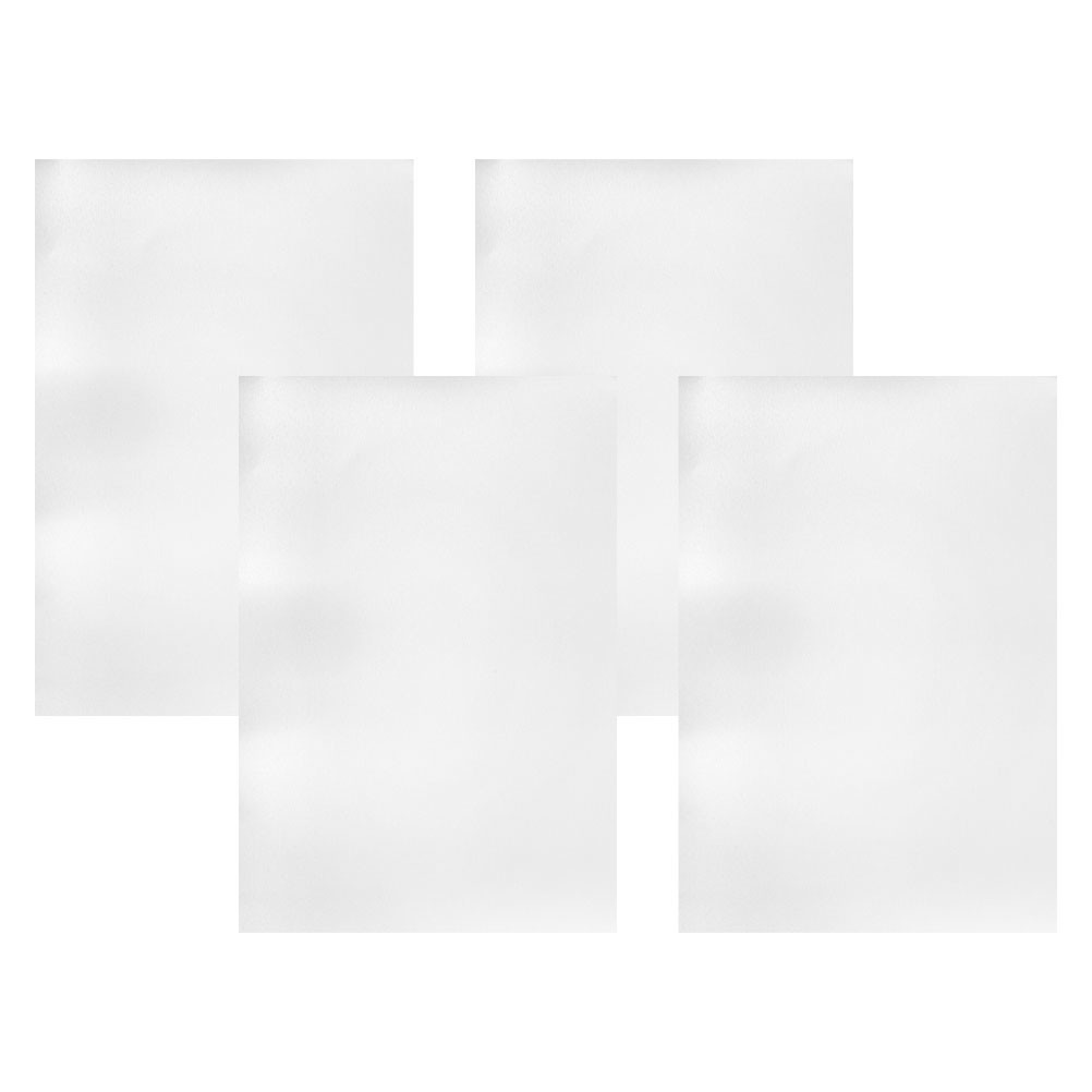 4Pcs Reusable Aluminum Plate Blank for Engraving DIY Projects Silver Home Use