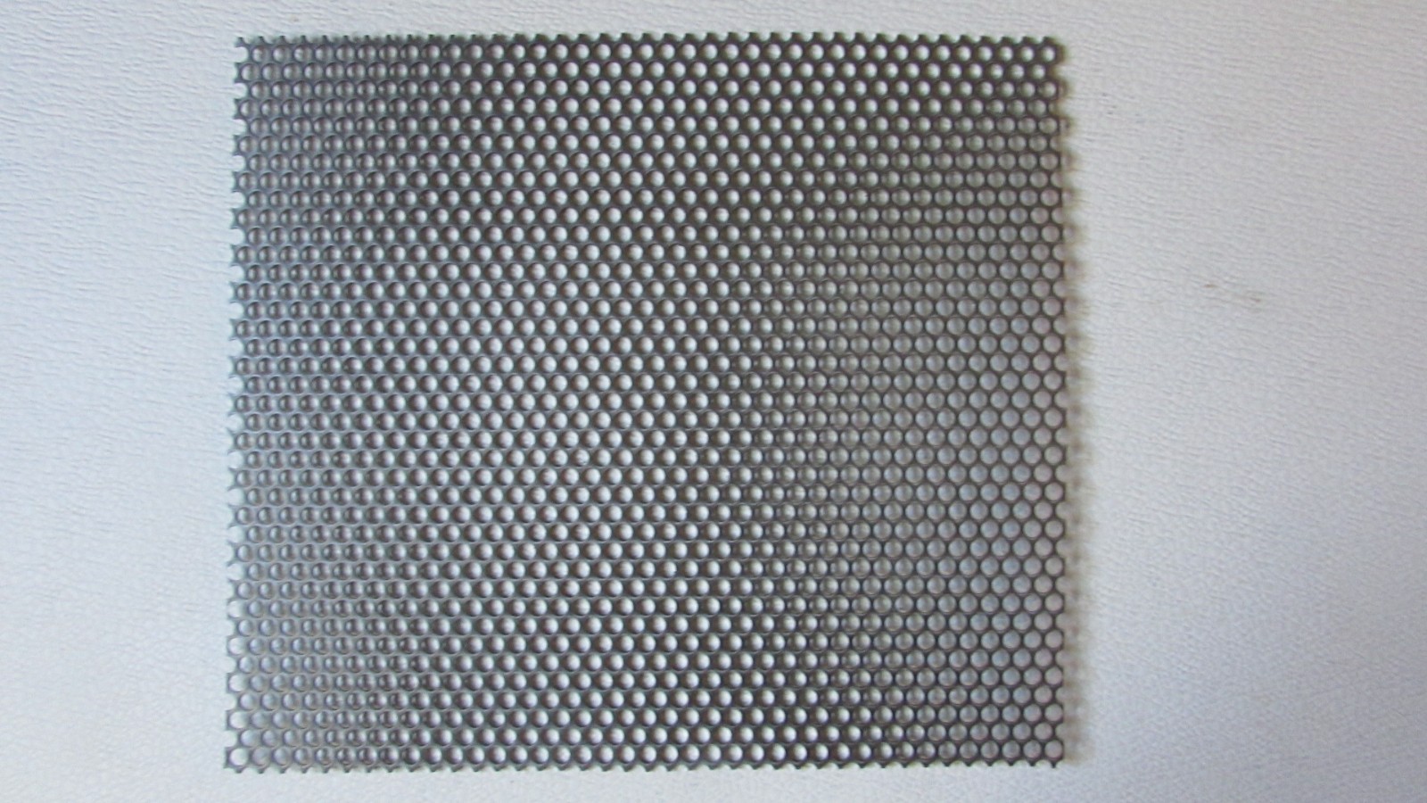 1/4″ HOLES–16 GA.-304 STAINLESS STEEL PERFORATED SHEET- 10-3/4″ X 12-1/4″