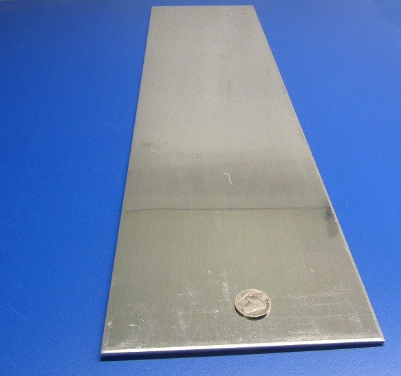 1100 Aluminum Sheet Softened (O) .125″ (1/8″) Thick x 6.0″ Wide x 24.0″ Long