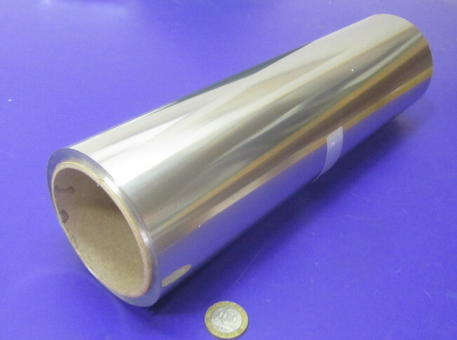 18-8 Stainless Steel Sheet, Full Hard, .001″ x 12″ x 100″
