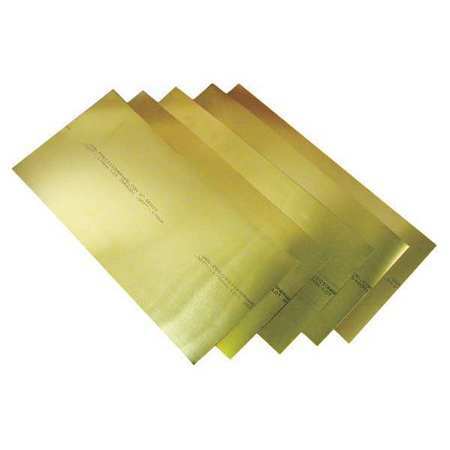 Precision Brand 17545 Brass Shim Stock Assortment 6″ X 12″, Pk12