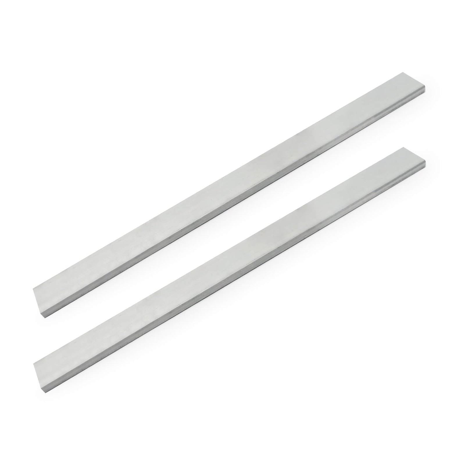 Aluminum Flat Bar Plate 12 Length 1 Width 1/4 Thickness Metal Stock 2 PCS