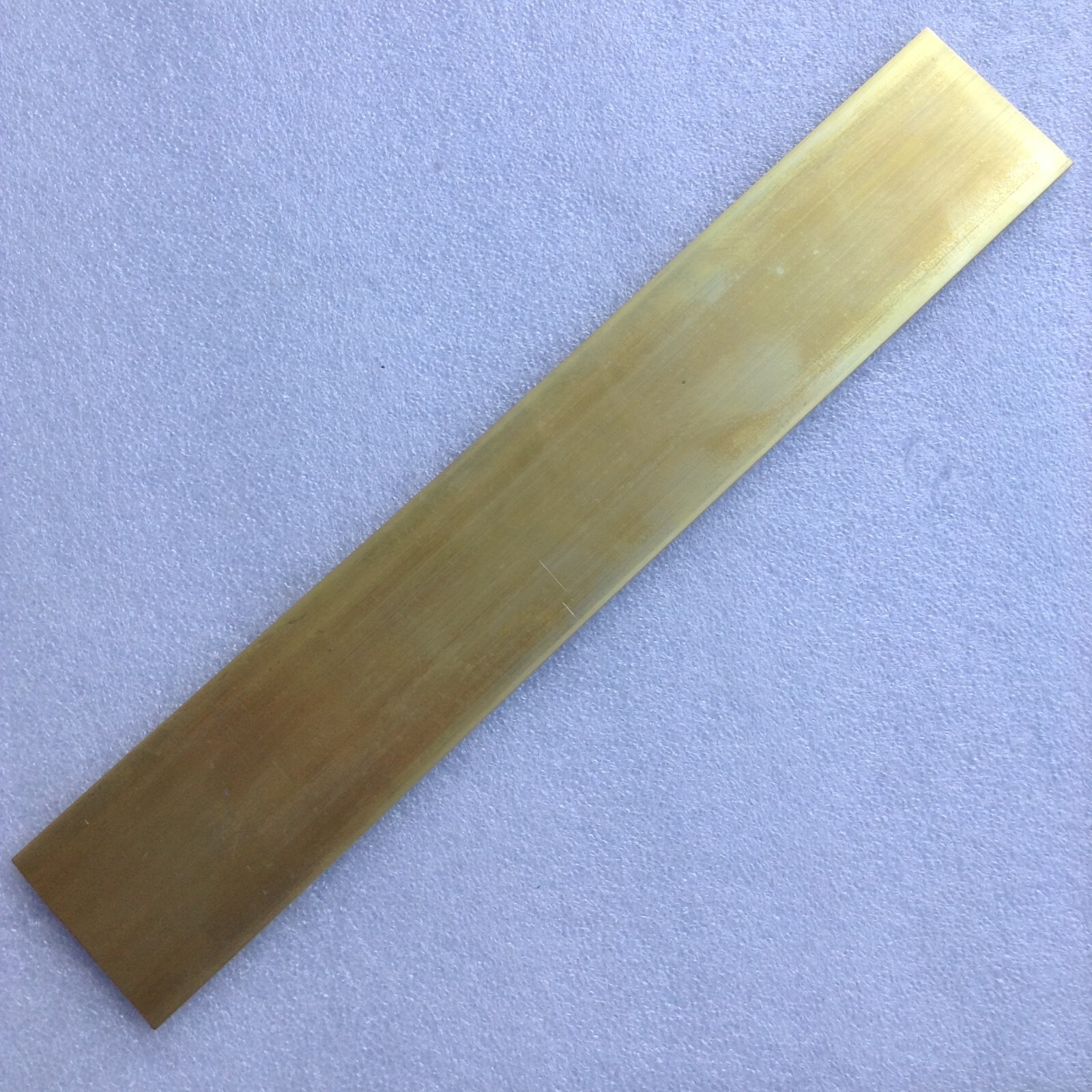 1pc BRASS FLAT BAR 6.3, 9.53, 12.7, 19.05, 25.4, upto 50.8mm x 300mm Length C380