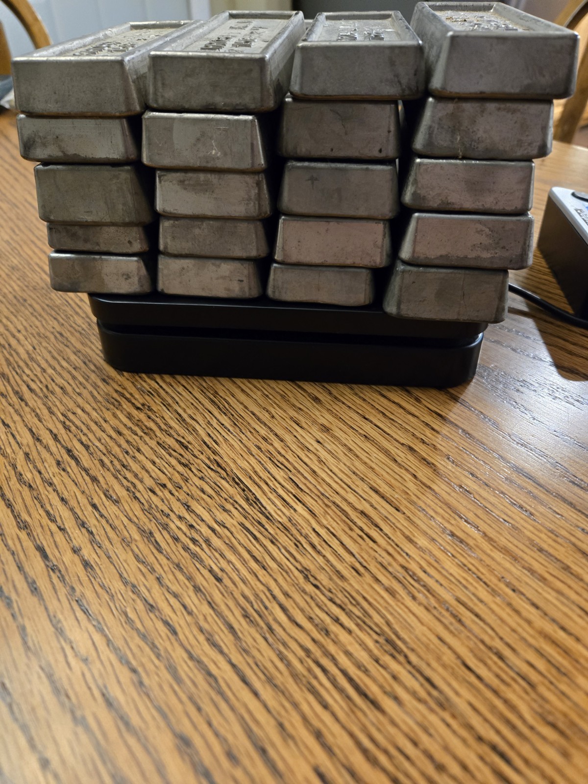 39 lbs weight BELLEFONTE CERROSAFE ALLOY 42% BISMUTH 37% LEAD 25 Bars CASTING