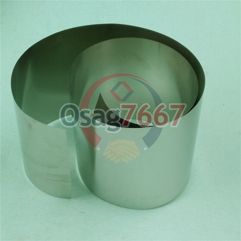Stainless Steel Fine Plate Sheet Foil 0.1mm x 100mm x 1000mm NEW