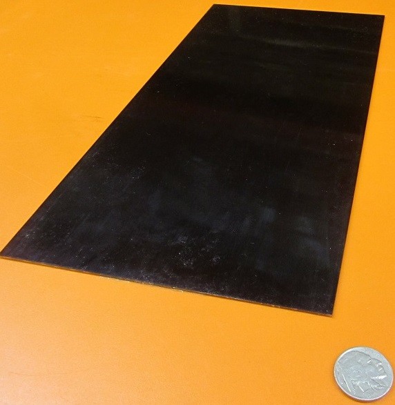 1095 Hard Blue Tempered Spring Steel Shim .050″ Thick x 6.00″ Width x 12″ Length