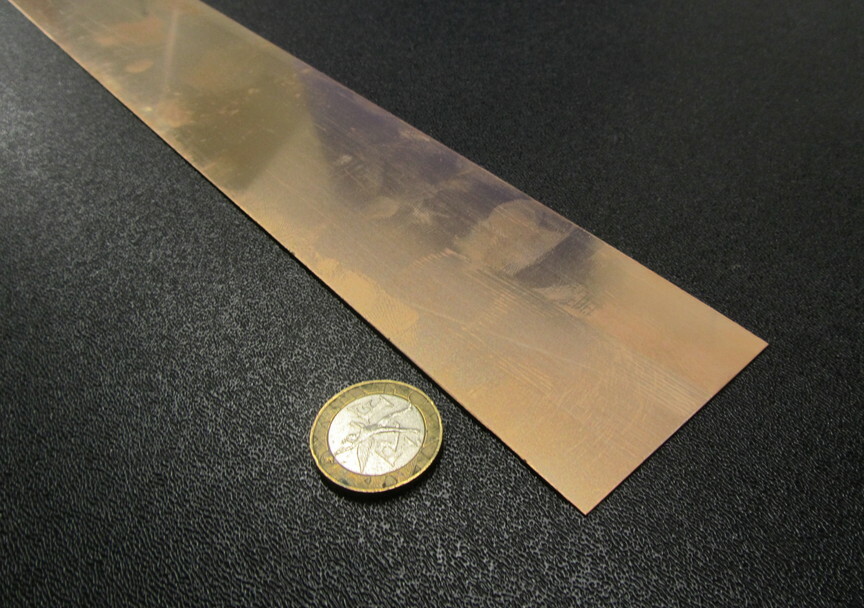 510 Phosphor Bronze Bar .020″ (+/-.004″)Thick x 2.0″ Wide x 48.0″ Length, 1 Pcs
