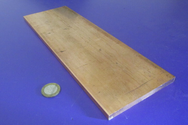 110 Copper Bar 1/2 Hard, 5/16″ Thick x 4.0″ Wide x 12 Inch Length