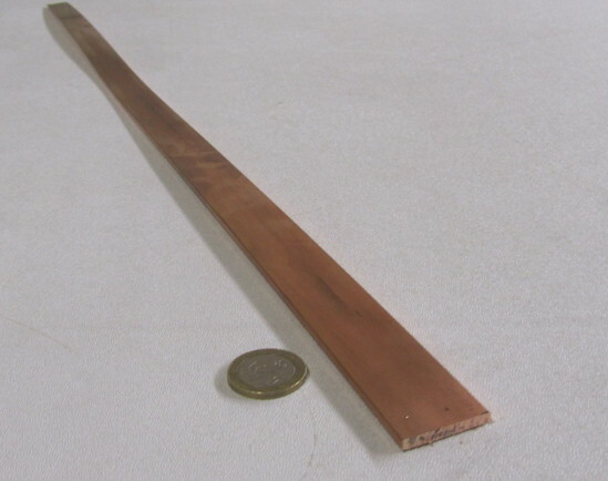 110 Copper Bar H02, 1/8″ Thick x 1.00″ Wide x 36 Inch Length