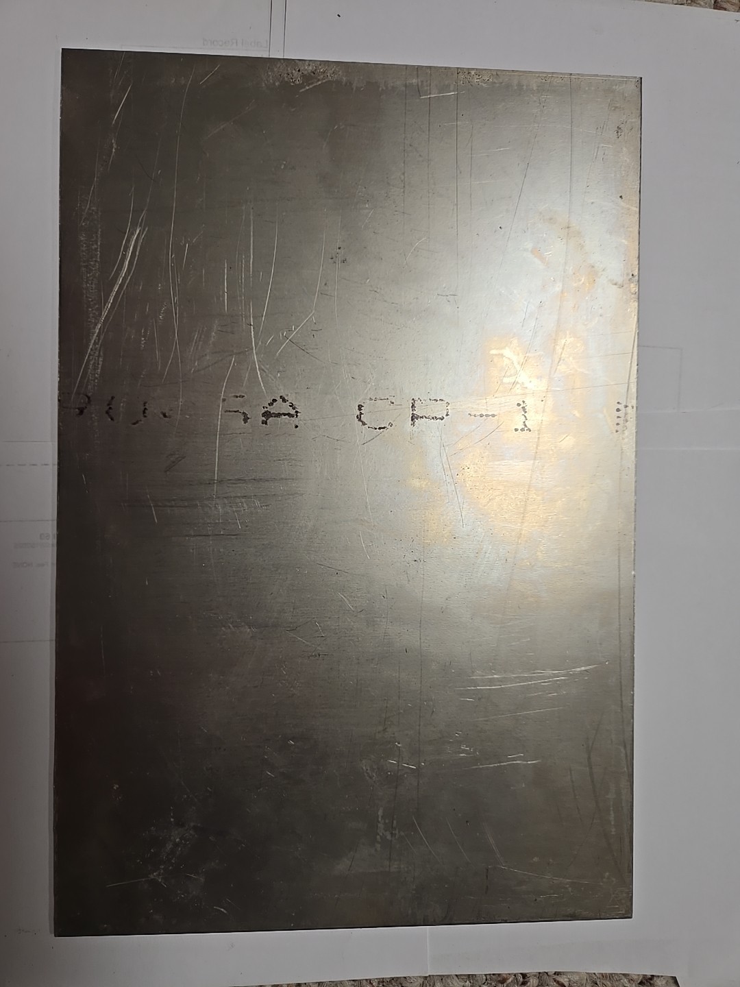 0.071″ x 8″ x 11-7/8″, CP Grade 1 Titanium Sheet