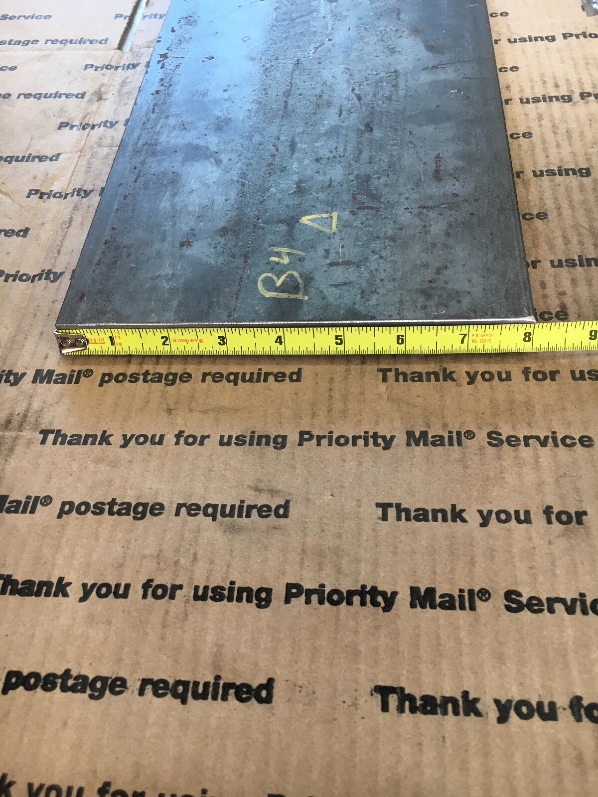 5/8 X 8 Flat Steel Bar Blacksmithing Welding Bracing Repair 12” L