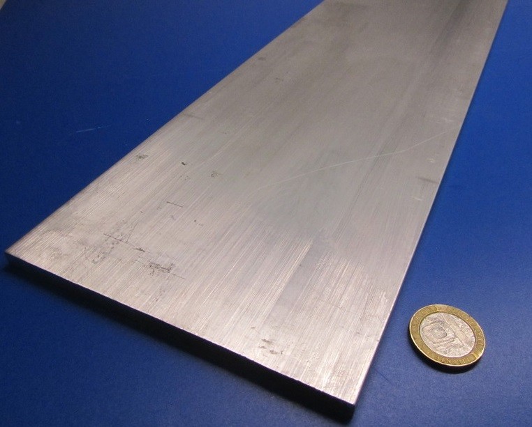 2024 T651 Aluminum Bar, 1/2″ (.500″) Thick x 6.0″ Wide x 24″ Length