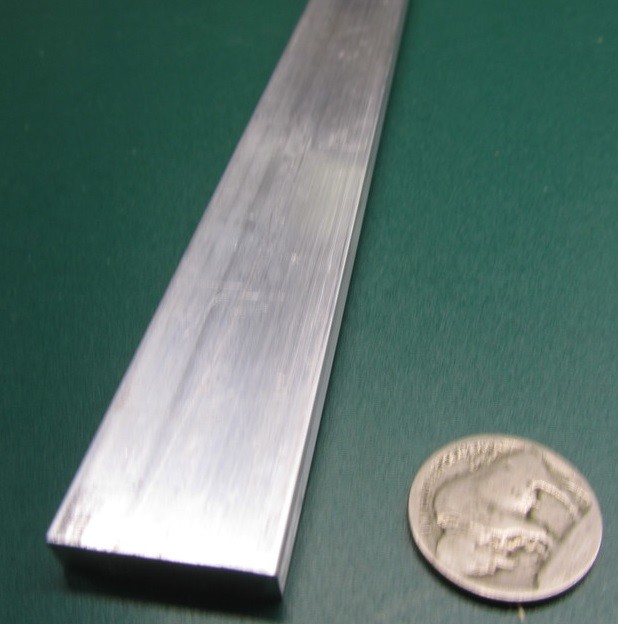2024 T351 Aluminum Bar, 1/4″ (.250″) Thick x 1.0″ Wide x 12″ Length