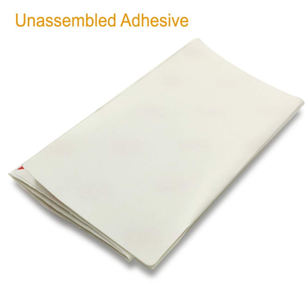 10PCS Black Anodized Aluminum Plate, 100x50mm, Blank, Adhesive, Round Corner