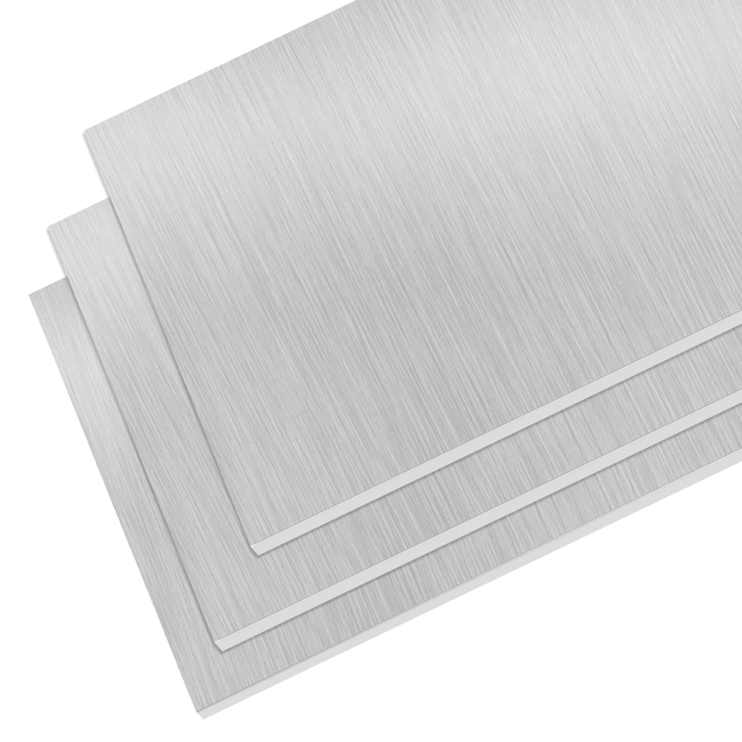 2 Pack 12 X 6 3/16″ Thickness Aluminum Sheet Metal 6061 T6 Flat Plain Plate