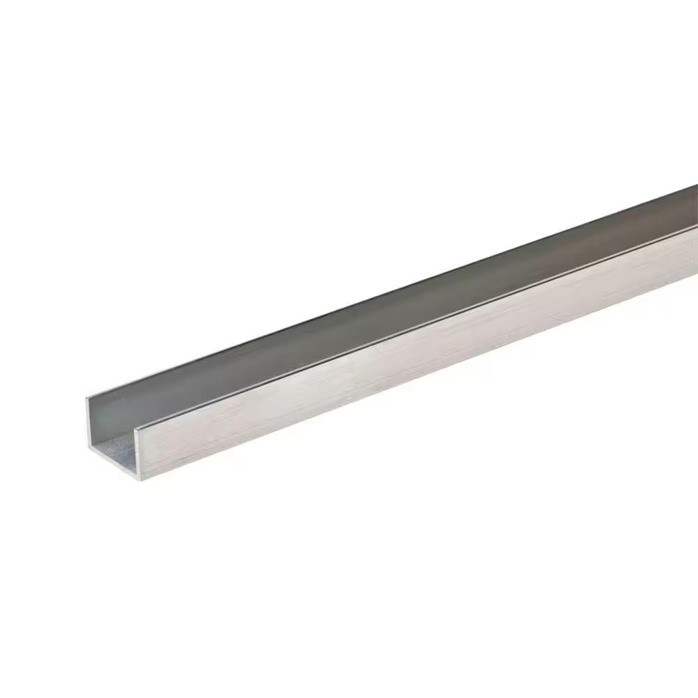 3/8 In. Wide (Inside) X 8 Ft. Aluminum Trim Channel