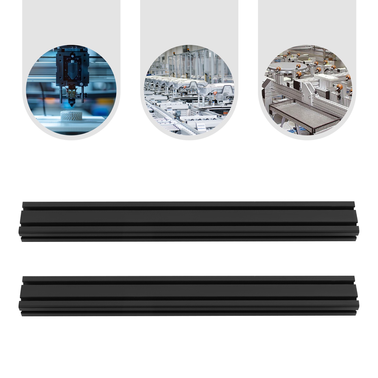 Aluminum Profile, T-slot Aluminum Profile, 2-Pack T-slot Aluminum Profiles