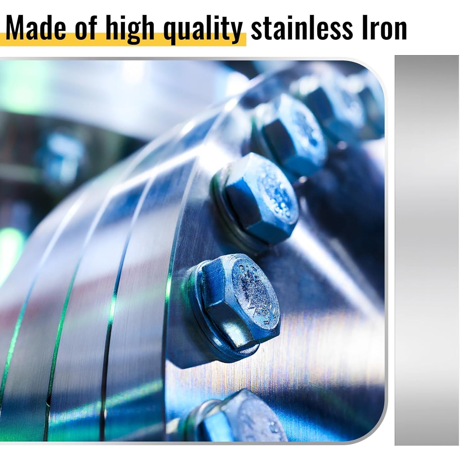 24 Pcs 304 Stainless Steel Strips Shim Stock Metal Shims 1″ Width x 6″ Length…