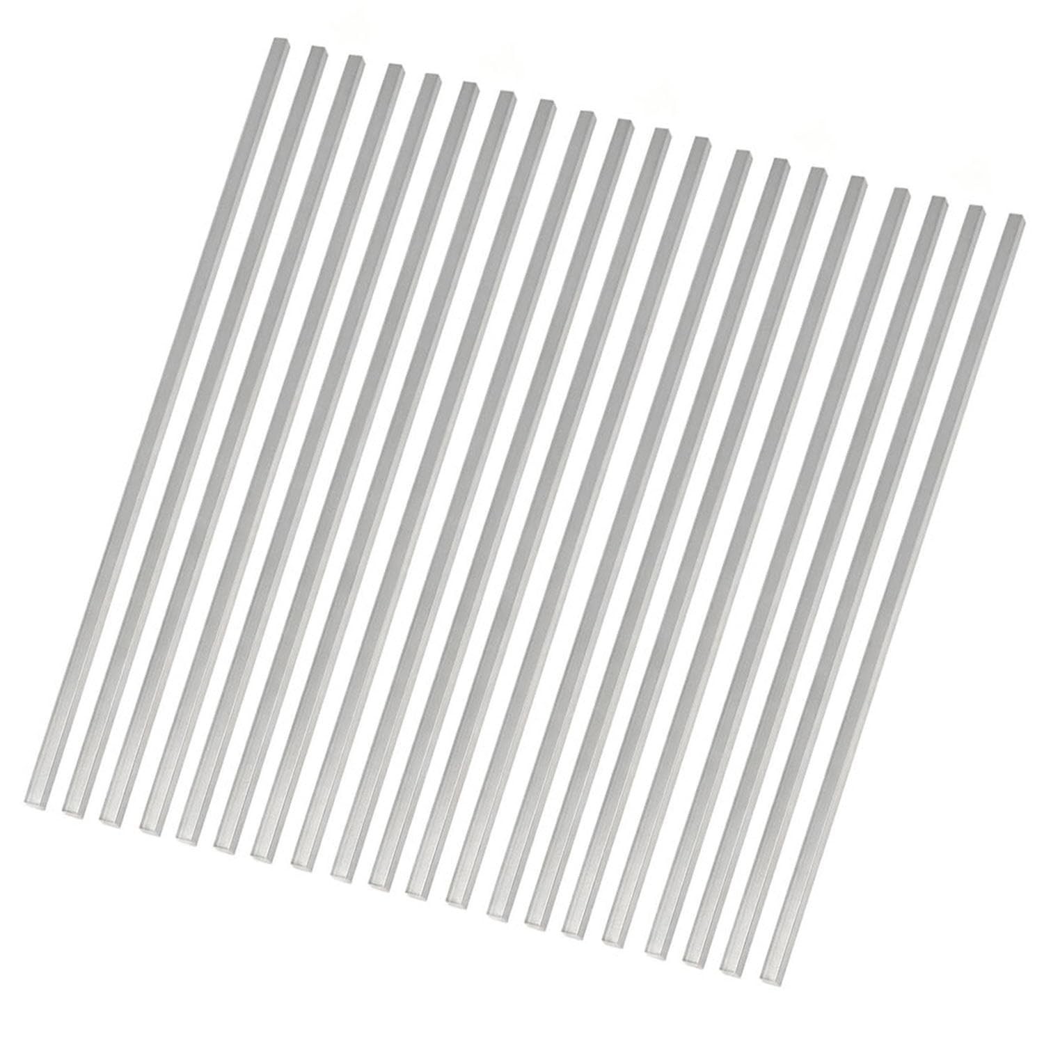 20 Pieces of 1/4″ X1/4″ Square Aluminum BAR 12″ Long,6061 General Purpose Pla…