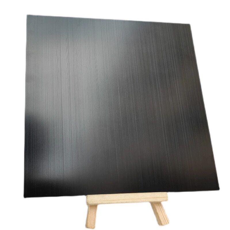 Black Anodized Aluminum Plate Oxide Alloy Flat sheet Thick0.5/0.8/1.0/1.5/2.0mm