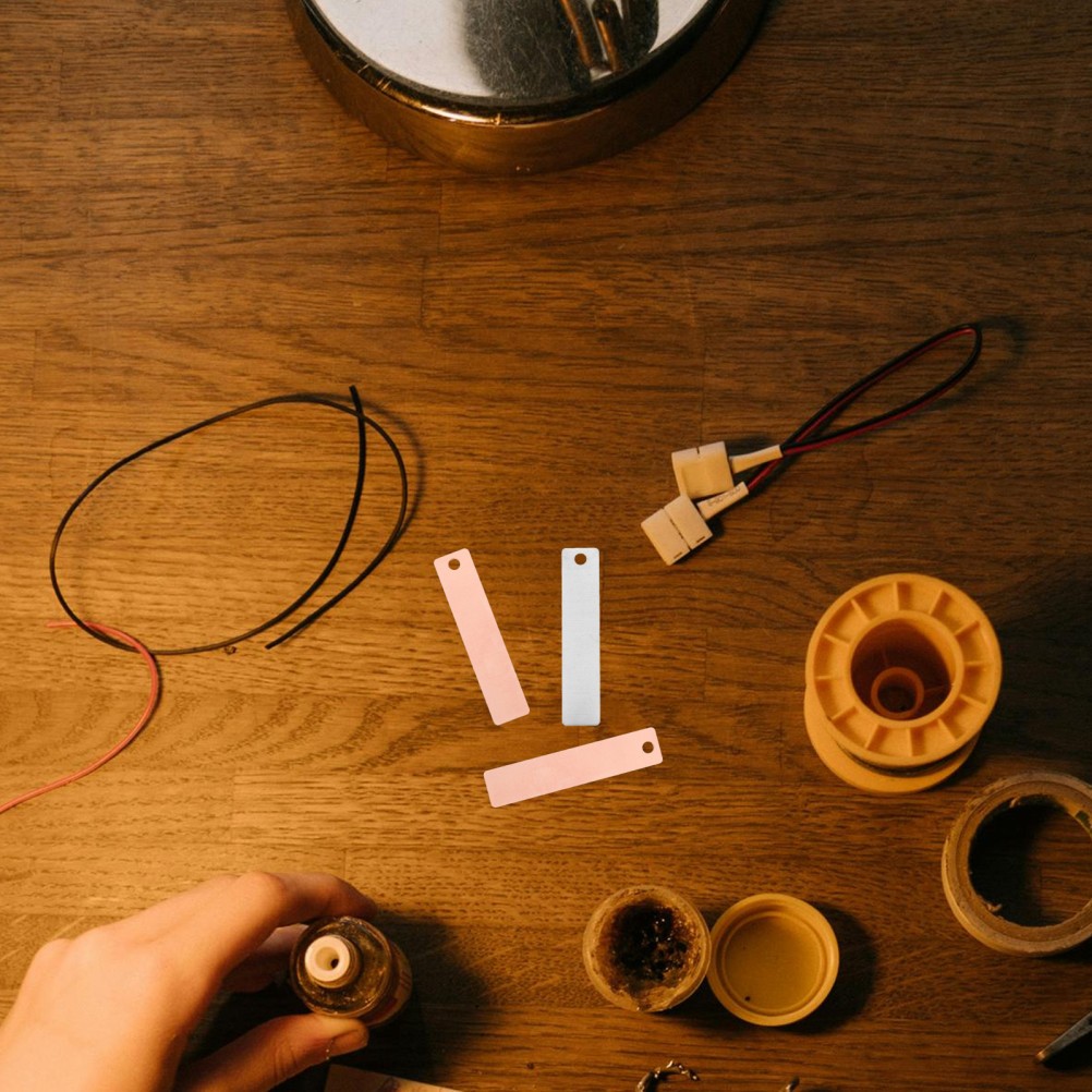 Zinc Anode Pool Scientific Experiment Copper and Electrode Strips