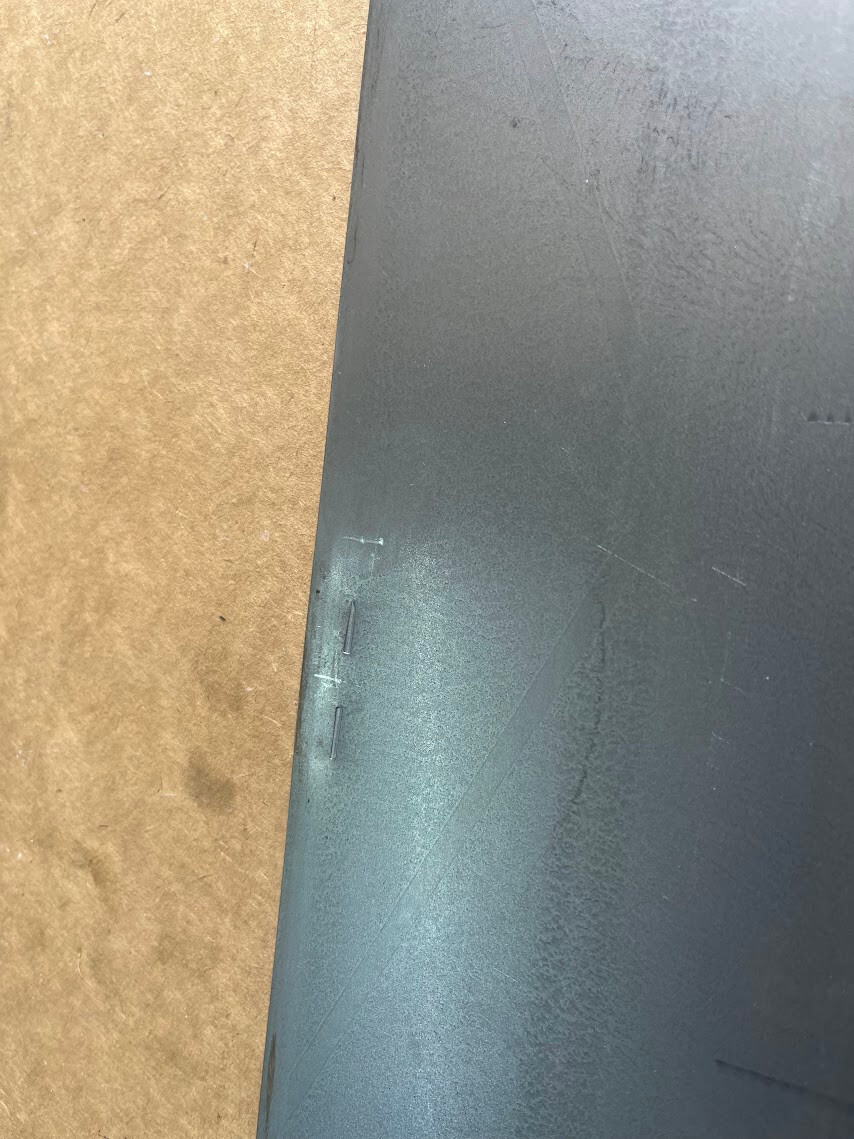 18 GAUGE STEEL SHEET METAL COLD ROLL 6 PIECES 0.048″ THICK 4 1/2″ x 24 1/4
