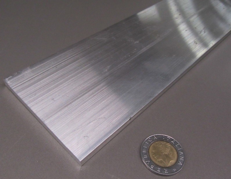 6061 T651 Aluminum Bar, 1/4″ (.250″) Thick x 3.50″ Wide x 60″ Length