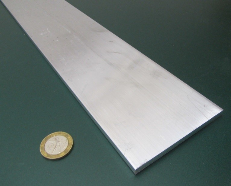 6061 T651 Aluminum Bar, 1/4″ (.250″) Thick x 3.50″ Wide x 60″ Length