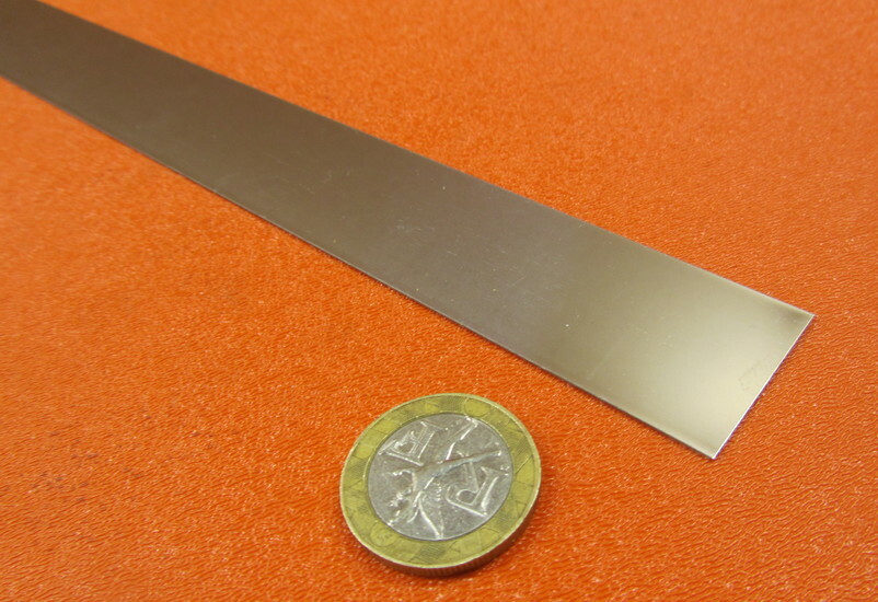 301 Stainless Steel Sheet Shim, .015″(+/-.0010″) x 1.0″ Width x 100 Foot Length