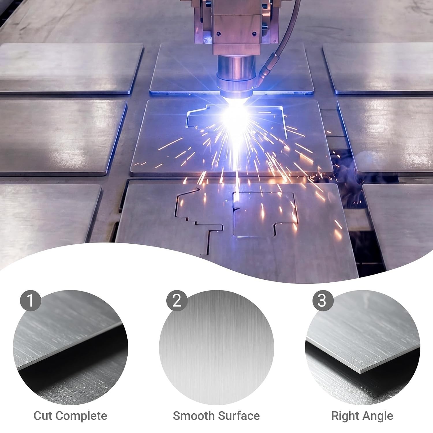 Metal Sheets for DIY Craft – 304 Stainless Steel, 16×12 Inch