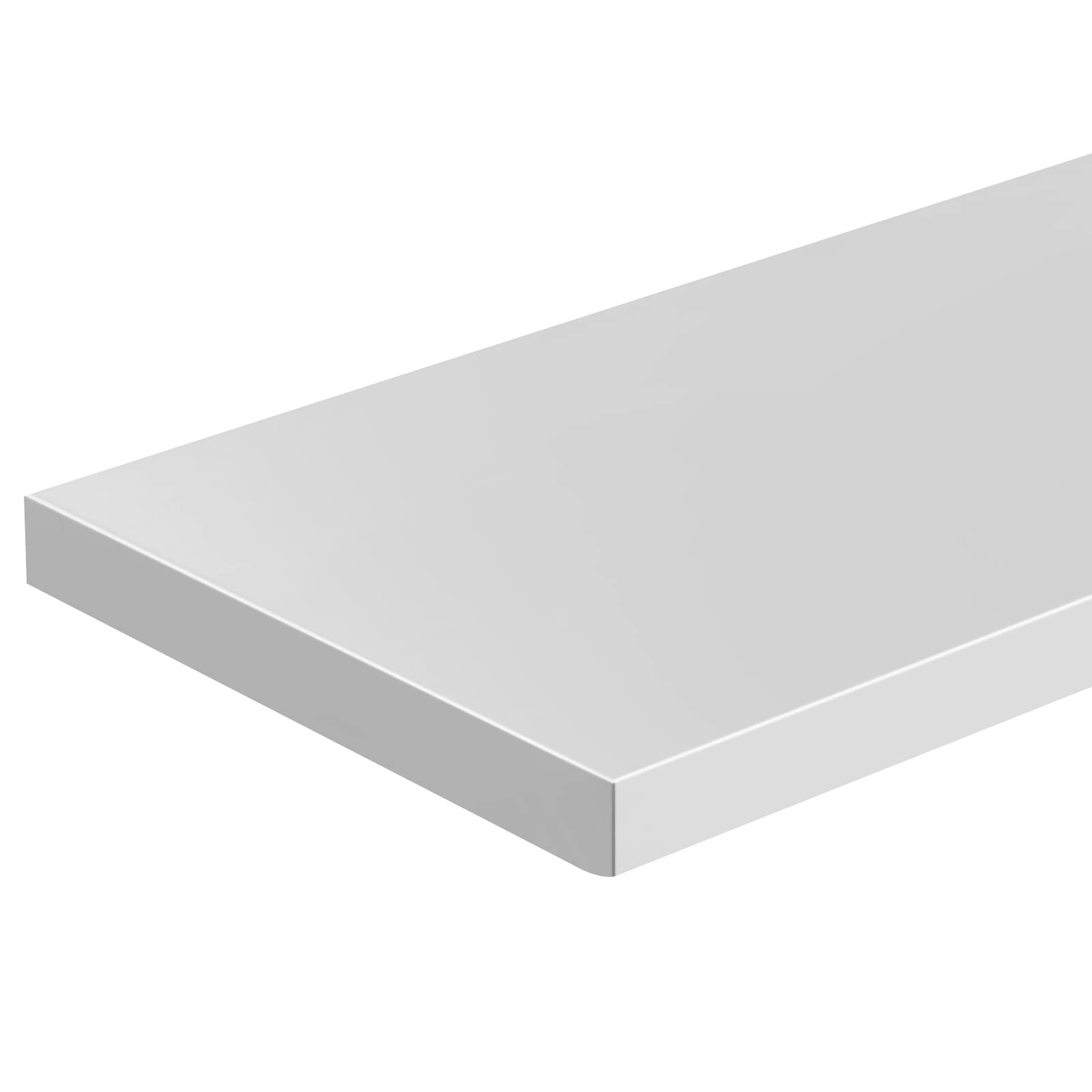 6 Pcs Square 6061 Aluminum Flat Bar Stock Plate Silver 1/4 x 2 x 12 Inch