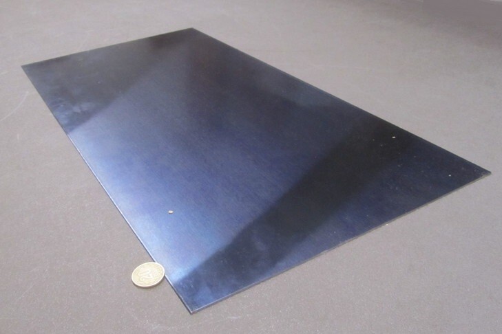 1095 Full Hard Spring Steel Shim 0.015″ Thick x 12.375″ Width x 24″ Length
