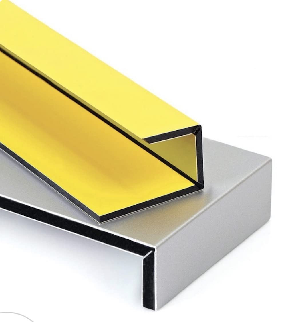 Aluminium Composite Panel Black 12 In. X 24 In. X 1/4 In.